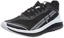 FILA Men's Wavelet PRO Running Shoe,Black White,6.5 UK