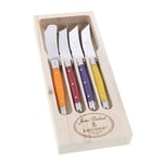 Laguiole Jean Dubost 97455 Mini Coffret 4 Tartineurs ABS Fruités Mixés