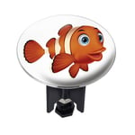 WENKO 21265100 Bouchon de Lavabo Clown Fish 6 x 6 x 6,5 cm/XL