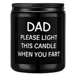 Dad Gifts from Daughter Son,Dad Birthday Gift,Fathers Day Christmas Gifts for Dad Step Dad Father in Law Him Dad Daddy,Funny Scented Candle Gifts for Dad(Dad Gifts2)