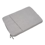 Tablet Sleeve Case Yksinkertainen tyylikäs vedenpitävä Oxford Fabric Anti Impact Light Bag IOS Tablet 15,6" Travel Office vaaleanharmaa