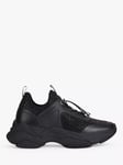 KG Kurt Geiger Leighton Gem Fabric Trainers, Black