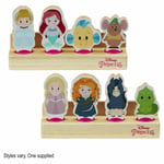 Disney Princess: World of Wood - 4 Wooden Figure Set - Assorted Sets