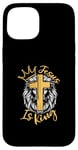 iPhone 15 Jesus is my King - Bible True Story - Jesus Happy Case