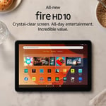 Amazon Fire HD 10 Tablet 32GB Black WITHOUT ADVERTS New Latest Model Free P&P