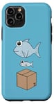 iPhone 11 Pro Big Fish Little Fish Cardboard Box, Dad Dancing Dancer Funny Case