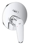 GROHE Eurodisc Cosmopolitan Single-Lever Shower/Bath Mixer Trim Set, 2-Way Diverter, Concealed Installation, Chrome, 24056002