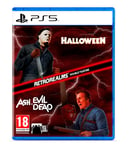 Halloween And Ash Vs Evil Dead Retrorealms Double Feature PS5 (Sp ) (212860)