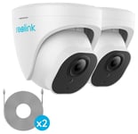 PoE Network Surveillance Dome Cameras, IP66, Pack of 2 - NVC-D10M2PK