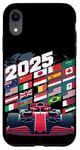 Coque pour iPhone XR Formula Racing Circuit Programme 2025 Racing Day Amateur