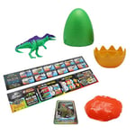 Jurassic World 503 CAPTIVZ Colour Change Edition Eggs with BUILDABLE Dinosaur Toy and Slime. Ideal Present for Boys and Girls