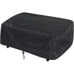 Housse de Protection pour Plancha à Gaz 80x60x25 cm Imperméable et résistant Facile à Installer avec Cordon de Serrage Housse Plancha Universelle