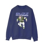 Disney Mens Lightyear Buzz Jump To Action Sweatshirt XXL Marinblå B Navy Blue XXL