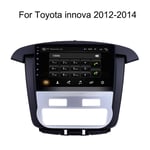 SADGE Android GPS Navi Navigation - pour Toyota Innova avec Bluetooth Musique 2007-2011 WiFi 4 g Appareil de Navigation, avec 9 Pouces à écran Tactile Support pour 64g SD
