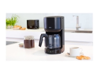 Braun PurEase KF 3120 BK - Kaffemaskin - 10 kopper - svart