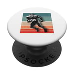 Athlète de football action force agilité sport jeux de PopSockets PopGrip Adhésif