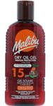 Malibu SPF 15 Dry Oil Gel Medium Protection Water Resistant 200ml