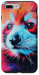 iPhone 7 Plus/8 Plus Red Panda Lover Graffiti Colorful Case