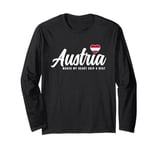 Austrian Souvenirs Makes My Heart Skip A Beat I Love Austria Long Sleeve T-Shirt