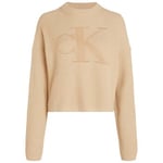 Sweat-shirt Ck Jeans  Logo Intarsia Regula