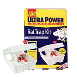 Le kit de pièges ultra puissants pour rats (Puissant, verrouillable, appâté, en plastique pour rongeurs, protège les enfants et les animaux domestiques contre les pièges, convient pour une utilisation à l'intérieur et à l'extérieur)