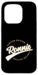 Coque pour iPhone 15 Pro Funny Personalized First Name Design for Ronnie