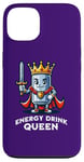 iPhone 13 Energy Drink Queen Funny Can of Energy Drink Case