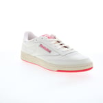 Reebok Club C 85 Vintage Mens Beige Leather Lifestyle Trainers Shoes