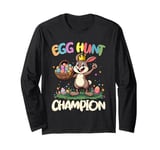 Easter Bunny, Egg Hunt Champion, Funny Easter Rabbit Long Sleeve T-Shirt