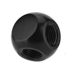 G1/4 Metal Spherical Tube 4 Ways Fitting Connector For PC Water Cooling Bla QCS