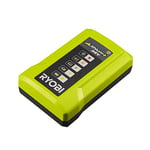 RYOBI Chargeur de Batterie 36 V Max Power 1,7 A, Hyper Vert (RY36C17A), Compatible avec Toutes Les Batteries RYOBI 36 V