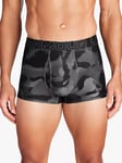 Under Armour Tech Boxers, Pack of 3, Black Grey Camo