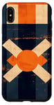 Coque pour iPhone XS Max Drapeau de l'État du Tennessee Orange Motif TN