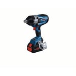 Bosch Clé à chocs sans fil GDS 18V-1050 HC en L-BOXX, sans batterie ni chargeur - 06019J8201