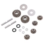 Metal Steel Differential Bevel Gear Set For ZD Racing 1/7 DBX07 MTX07 EX07 RE