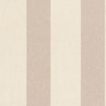 Rasch Florentine III Stripe Beige Wallpaper 485462 - Linen Effect Quater Stripe