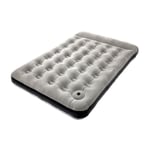 Hi-Gear Deluxe Double Air Bed with Built-in Foot Pump and Raised Pillow