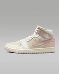 Women's Air Jordan 1 Mid SE UK 4 EUR 37.5 Coconut Milk Pink Sail FQ1926 161 HM