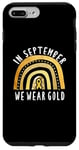 iPhone 7 Plus/8 Plus Childhood Cancer Awareness Rainbow In September We Wear Gold Case