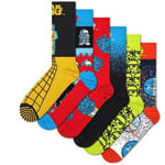 Happy socks Langskaftede strømper STAR WARS6-PACK GIFT SET