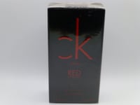 Calvin Klein CK ONE RED Edition For Him EDT Spray 100ml, New Boxed & Sealed/Rare