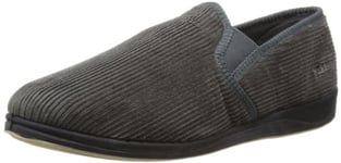 Padders Albert - Chaussons Mules Doublé Chaud - Homme - Grey - 45 (10 UK)