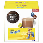 NESCAFÉ Dolce Gusto Nesquick - 16 Hot Chocolate Pods - Choco Drink - Quality Cocoa (One pack)