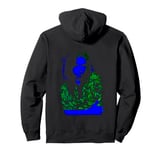 Billie Eilish Music Neon Backlit by Rock Off Pullover Hoodie