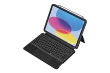 Etui clavier Qwerty Espagnol MW Quick Note iPad 10.9 (2022 - 10th Gen)