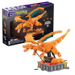 Pokémon Mega Construx Rakennussarja Motion Charizard 30 cm