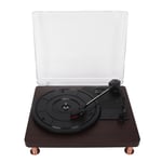 Vinyl Record Player HiFi 3 Speeds Built In 2 Speakers BT Turntable Players F GF0