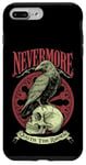 Coque pour iPhone 7 Plus/8 Plus Nevermore Quoth The Raven Gothic Edgar Allan Poe