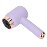 Purple Ionic Hair Dryer Hot Cold Dual Mode Fast Drying Portable Cordless