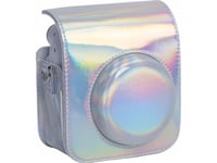 LoveInstant Fodral Väska Fodral För Fujifilm Instax Mini 12/Silver Blixt